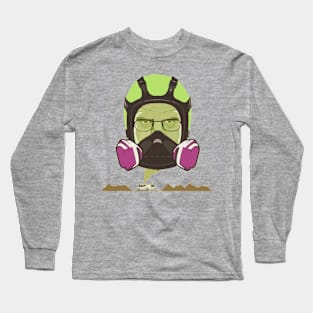 Walter White Fanart Aesthetic Tribute 〶 Long Sleeve T-Shirt